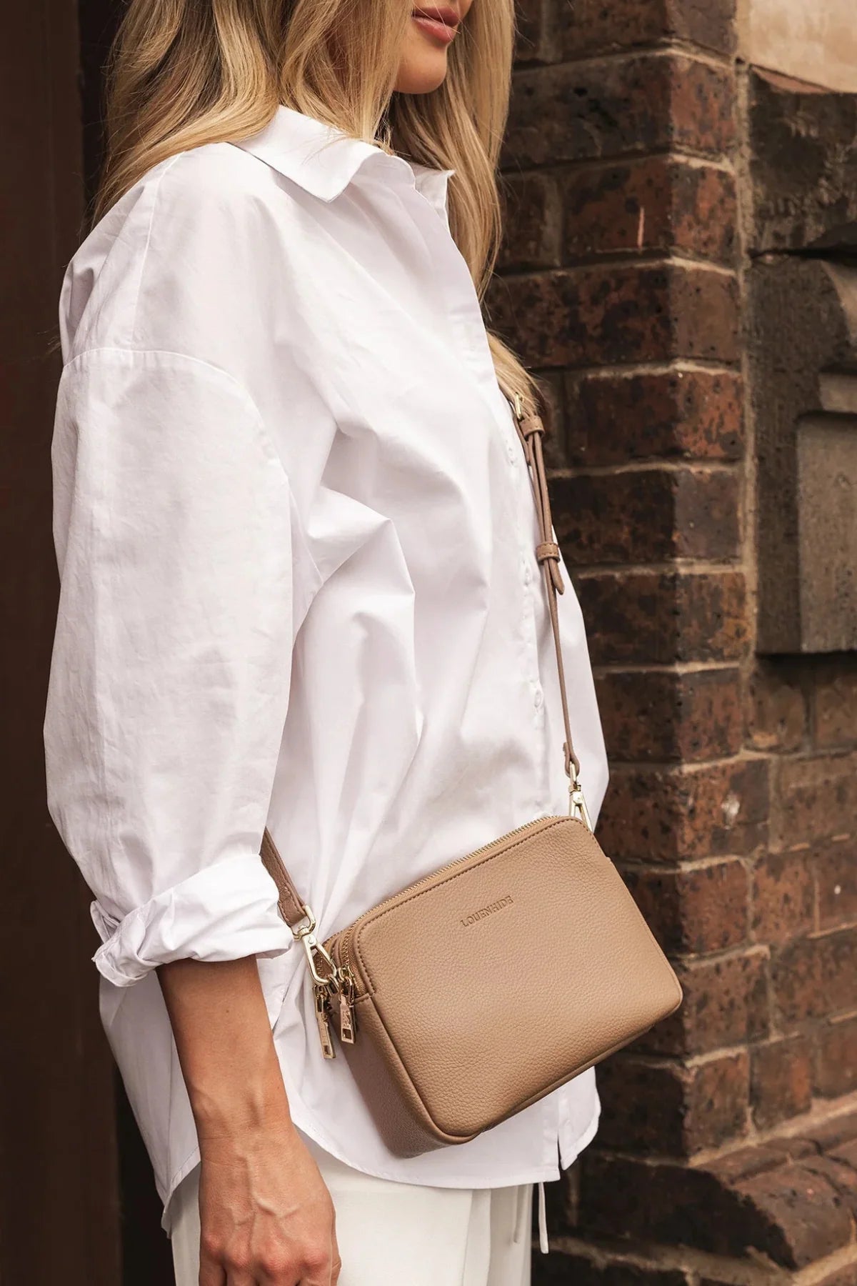 Louenhide Elle Crossbody Bag - Coffee