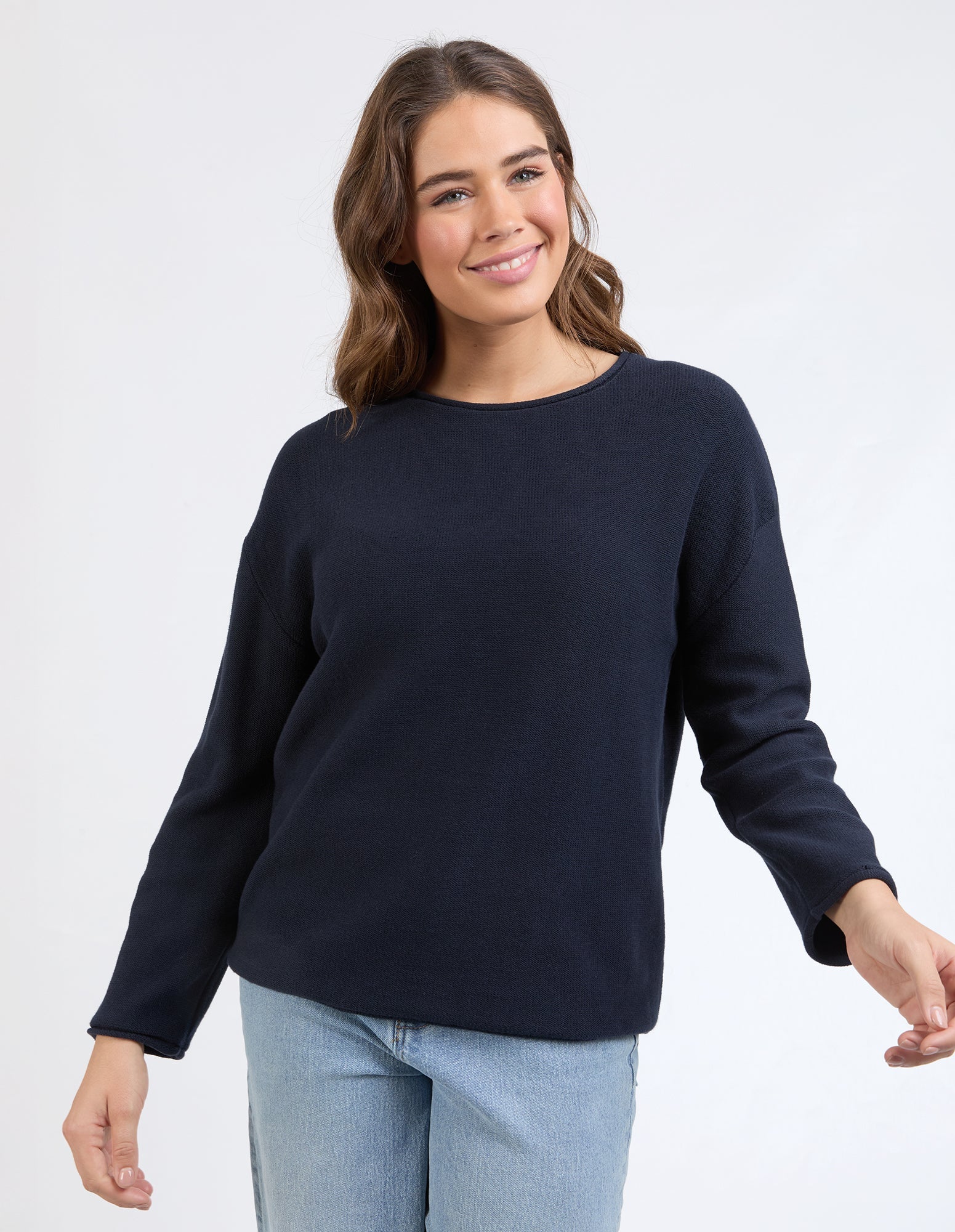 Elm Marley Knit - Dark Sapphire