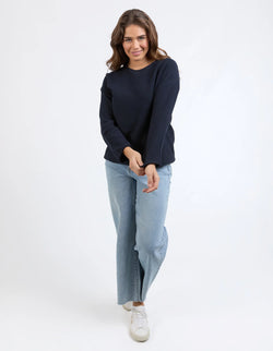 Collection of Elm Marley Knit - Dark Sapphire in a gallery layout
