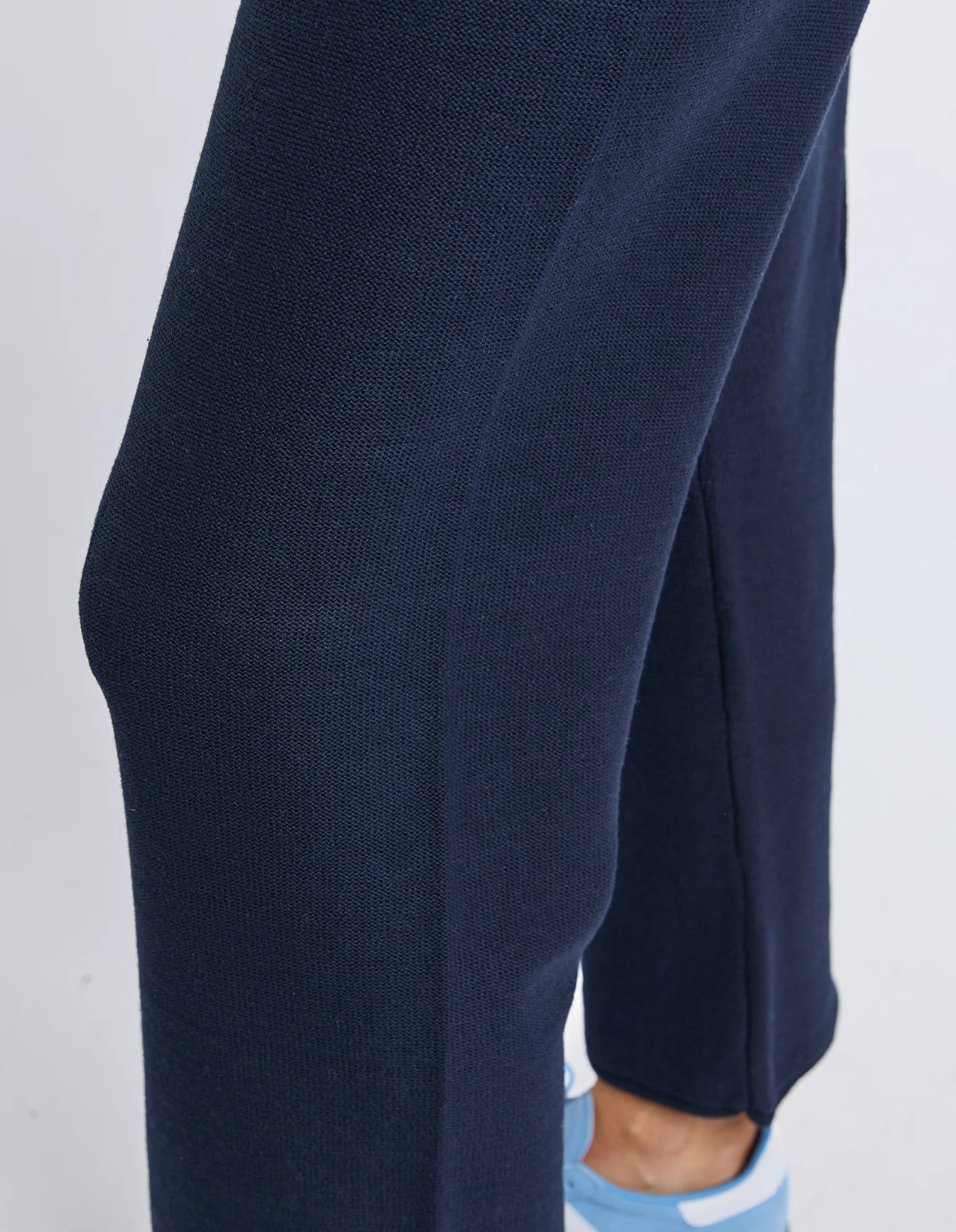 Collection of Elm Marley Knit Pant - Dark Sapphire in a gallery layout