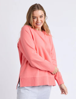 Collection of Elm Melbourne Crew - Cosy Coral in a gallery layout