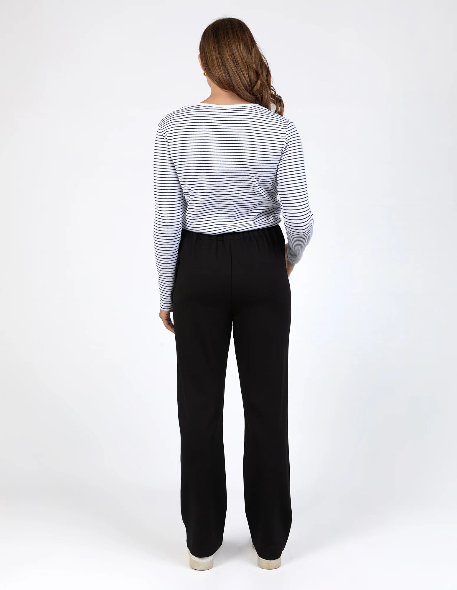 Collection of Elm Ponte Pant - Black in a gallery layout