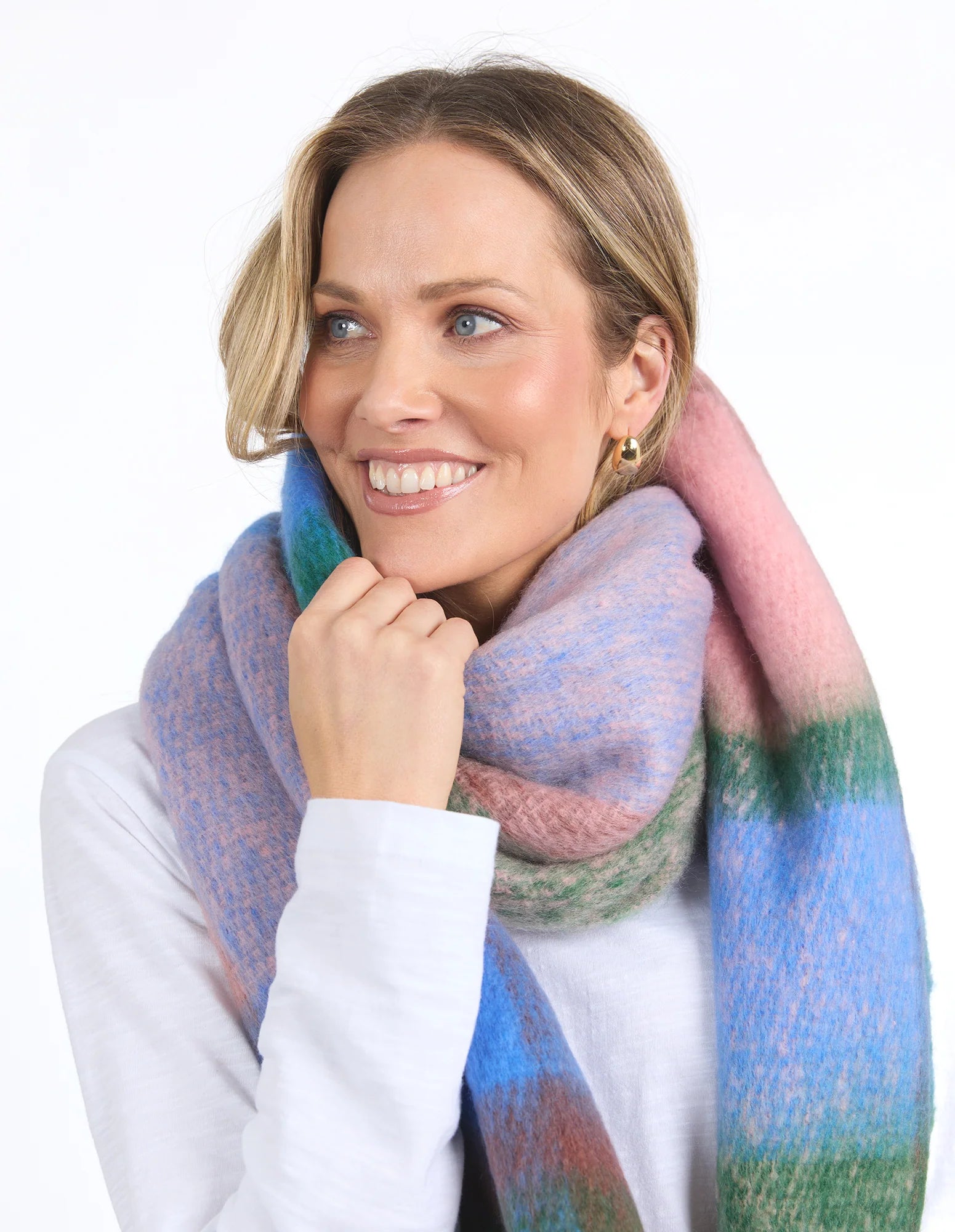 Image of Elm Ribbon Scarf - Multi