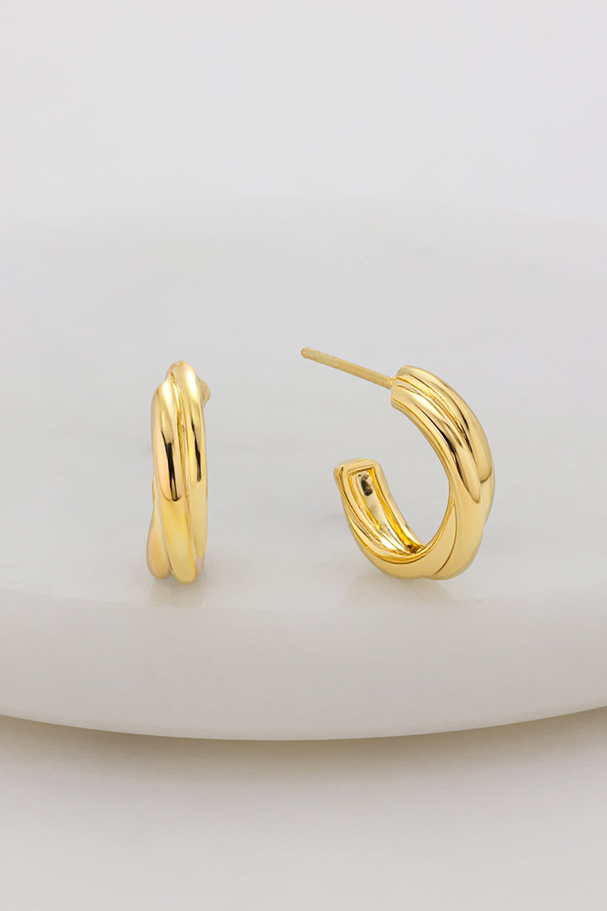 Zafino Elosie Hoop - Gold