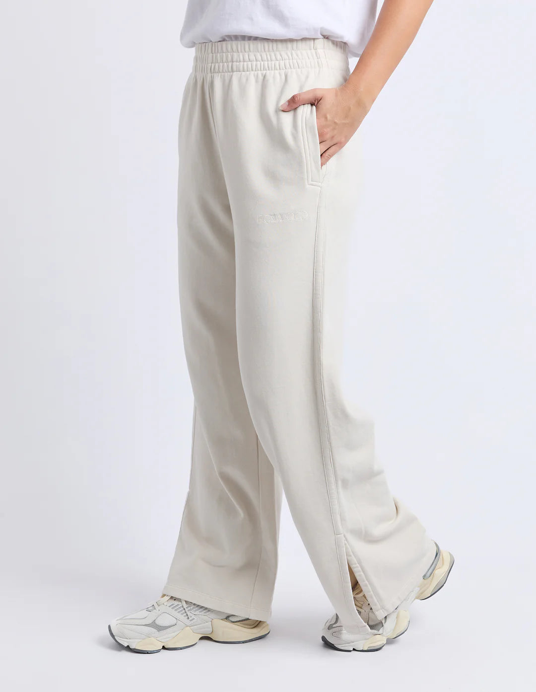 Foxwood Classic Track Pant - Bone