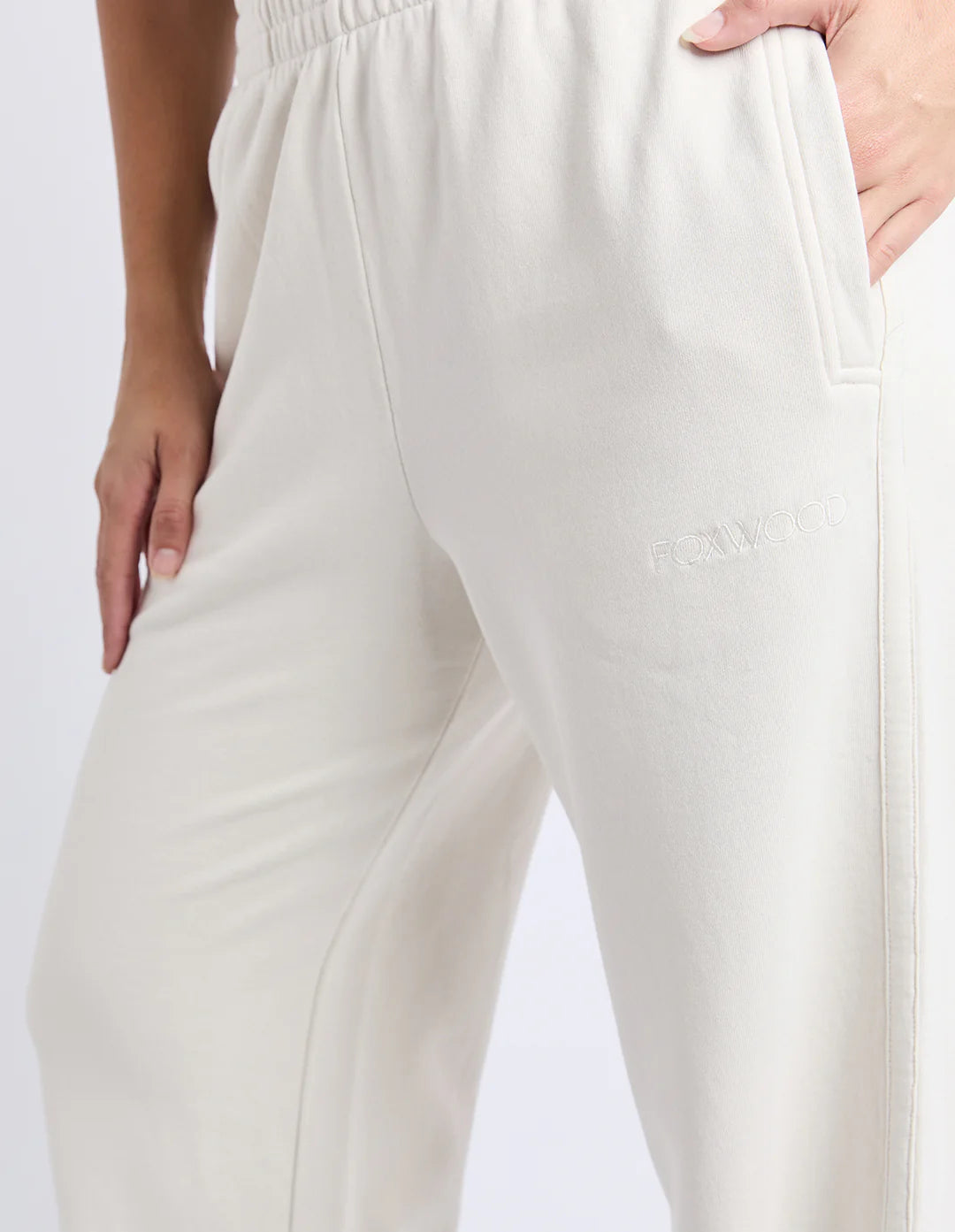 Foxwood Classic Track Pant - Bone