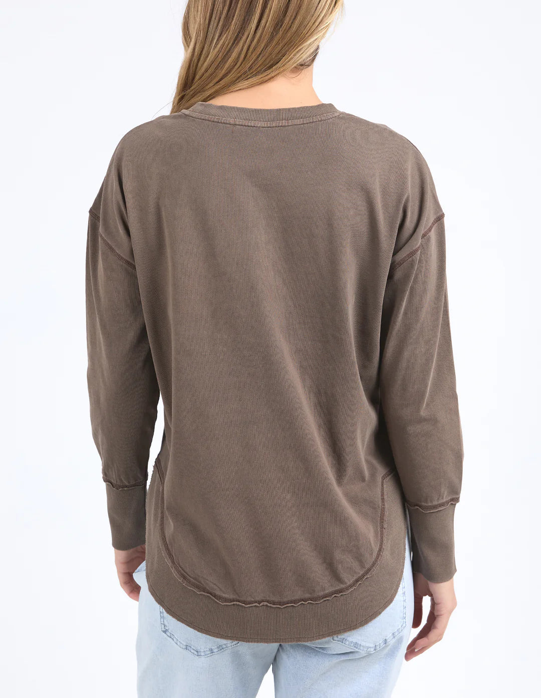 Collection of Foxwood Farrah Long Sleeve - Coffee Quartz in a gallery layout