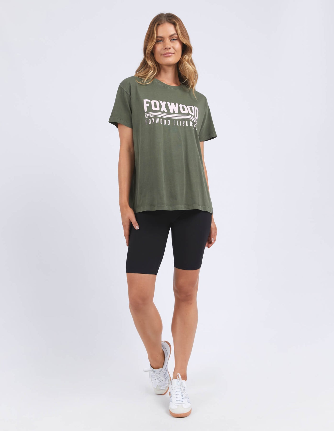 Collection of Foxwood Impact Tee - Olive Green in a gallery layout