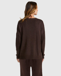 Collection of Fate and Becker Catalina Knit - Brown in a gallery layout