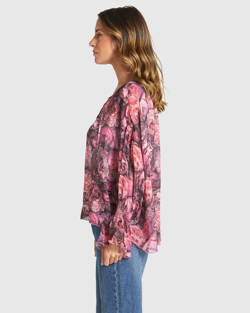 Collection of Fate and Becker Phenomenon Blouse - Peony in a gallery layout
