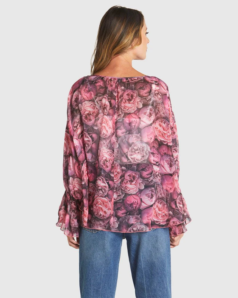 Fate and Becker Phenomenon Blouse - Peony