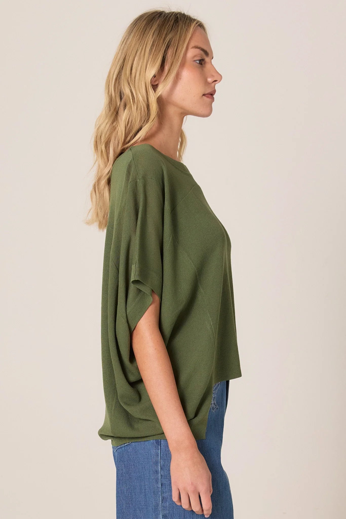Fate and Becker Esther Knit Top - Olive