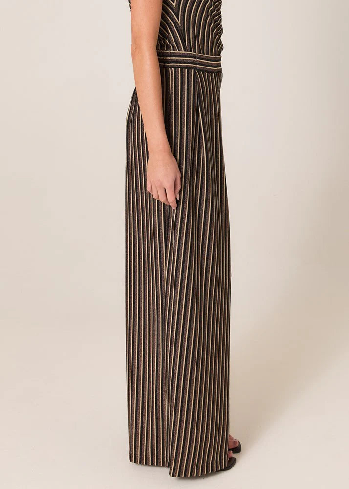 Fate and Becker Everlyn Metallic Jersey Pant - Multicolour