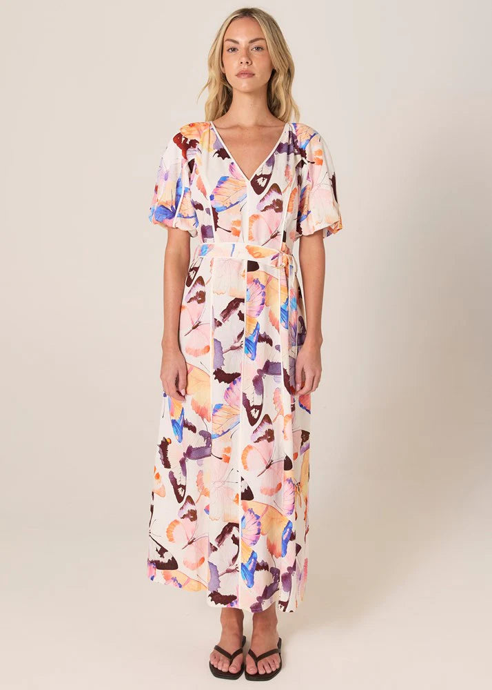 Fate and Becker Mariposa Dress - Butterfly Print