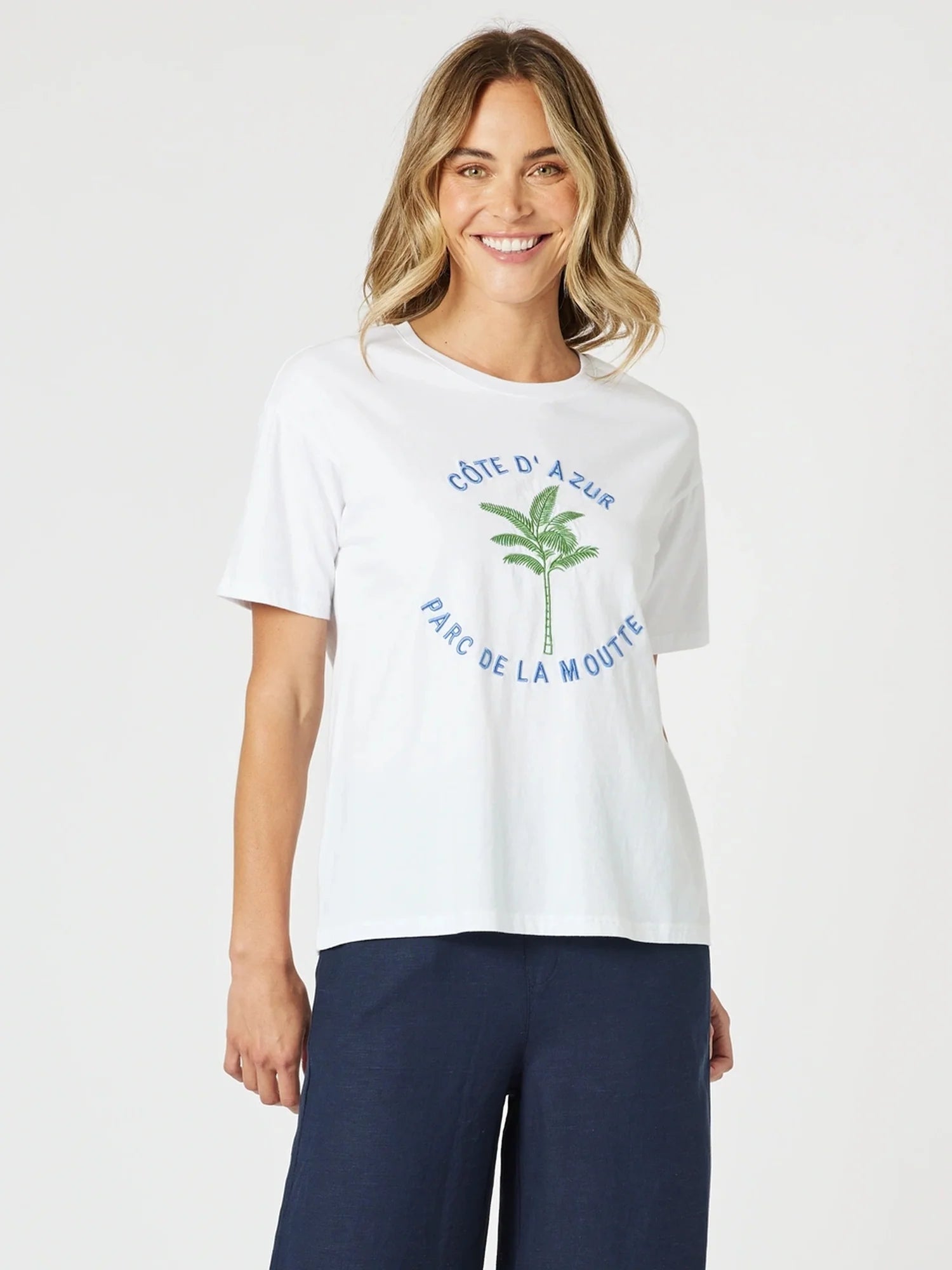 Gordon Smith Cote D Azur Tee - White