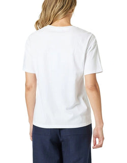 Collection of Gordon Smith Cote D Azur Tee - White in a gallery layout