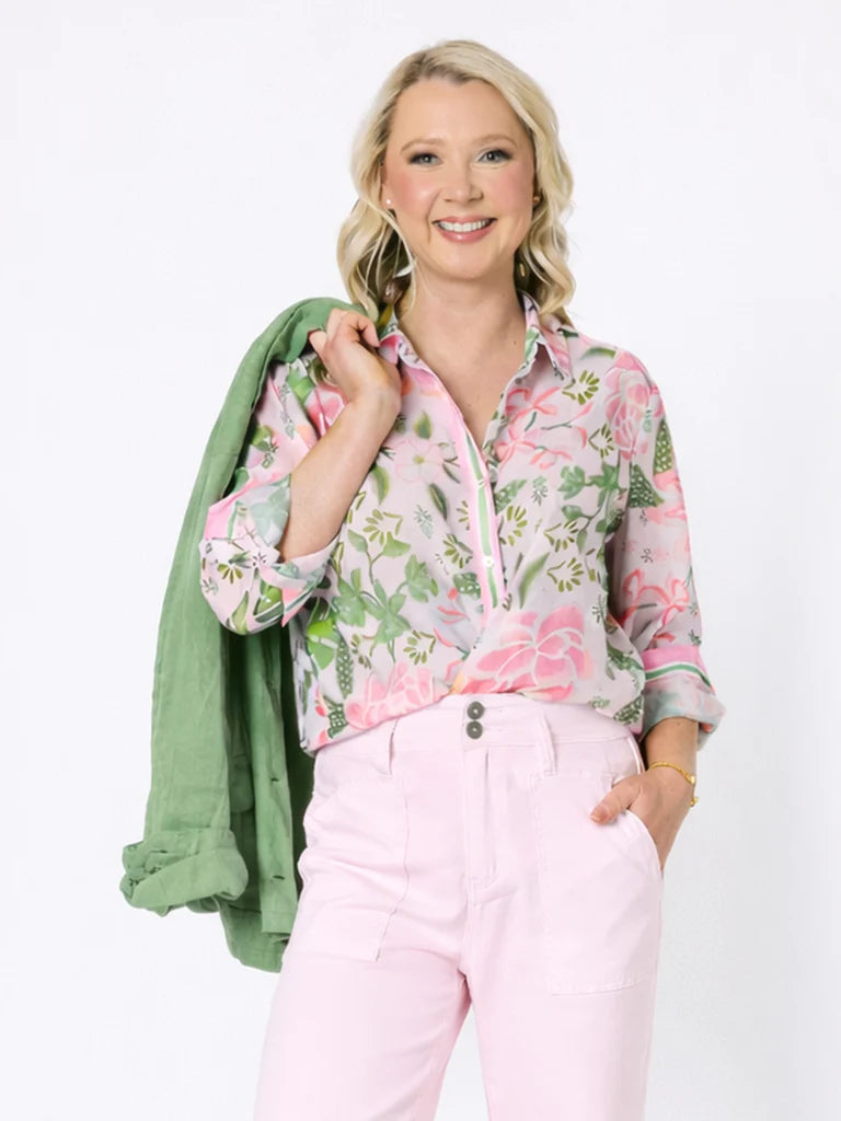 Image of Gordon Smith Desert Oasis Shirt - Musk Multi
