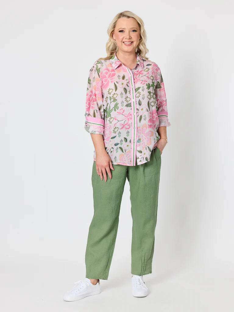 Gordon Smith Desert Oasis Shirt - Musk Multi