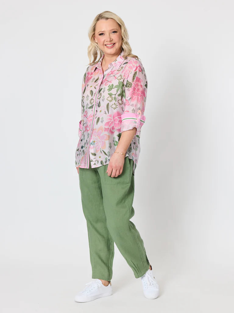 Gordon Smith Desert Oasis Shirt - Musk Multi