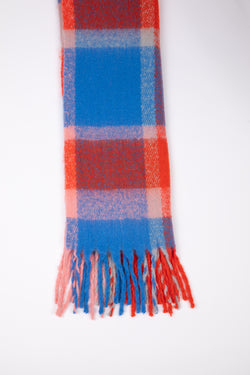 Collection of Holiday Life Jax Scarf - Blue/Red in a gallery layout