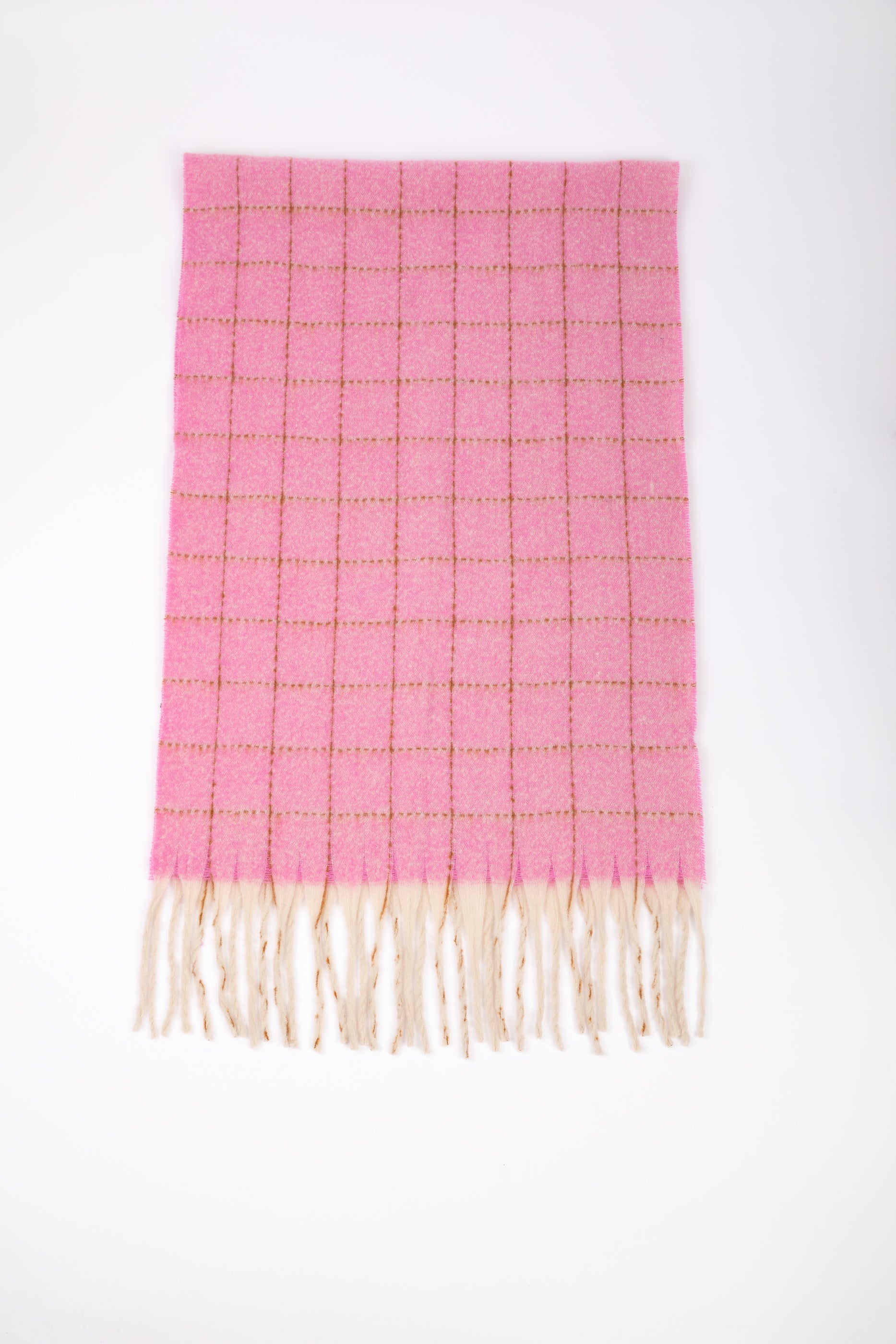 Collection of Holiday Life Conley Scarf - Pink in a gallery layout