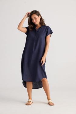 Collection of HC24048-2_Ahoy Tunic_Navy_3 in a gallery layout