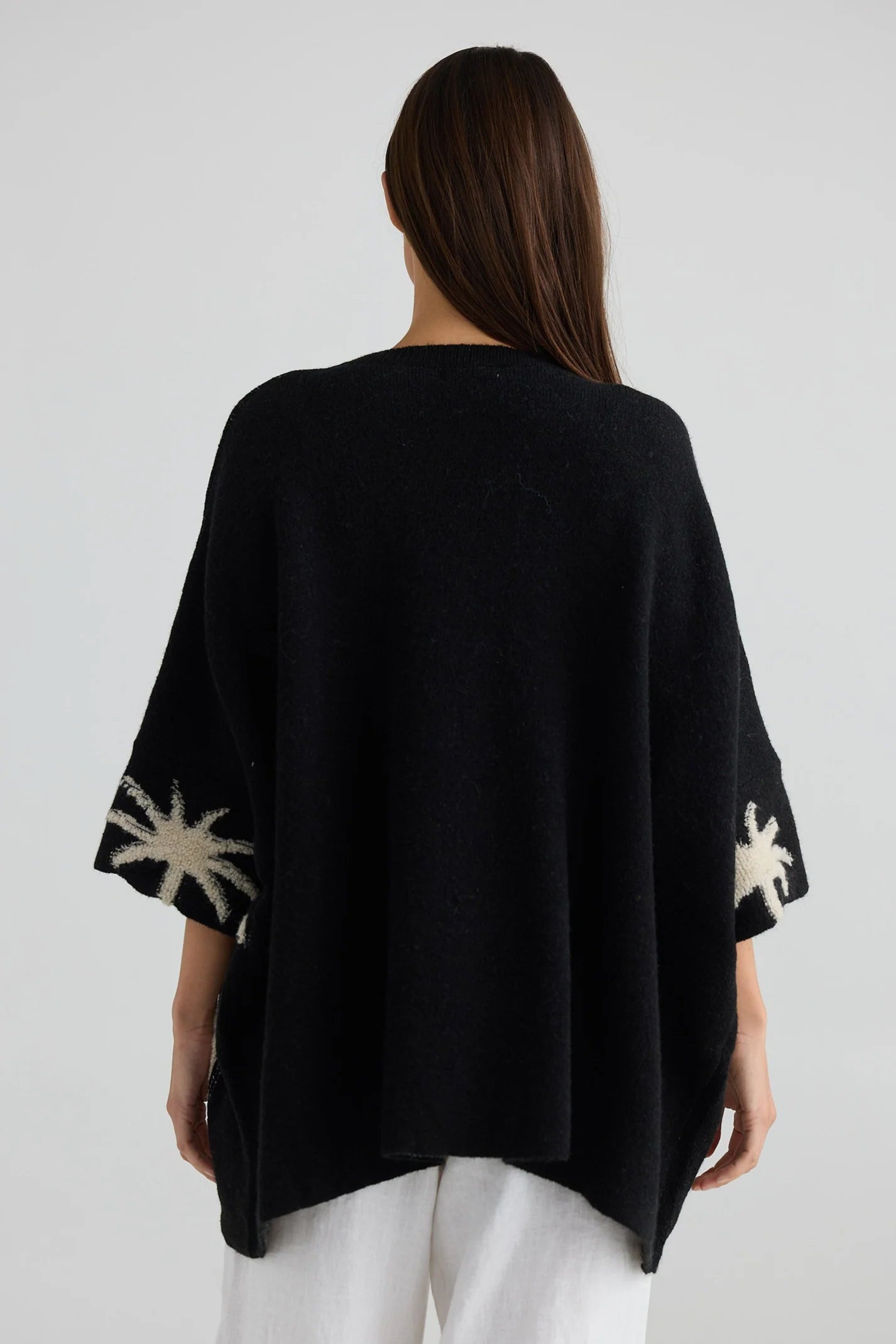 Collection of Holiday Palm Cove Knit - Black in a gallery layout