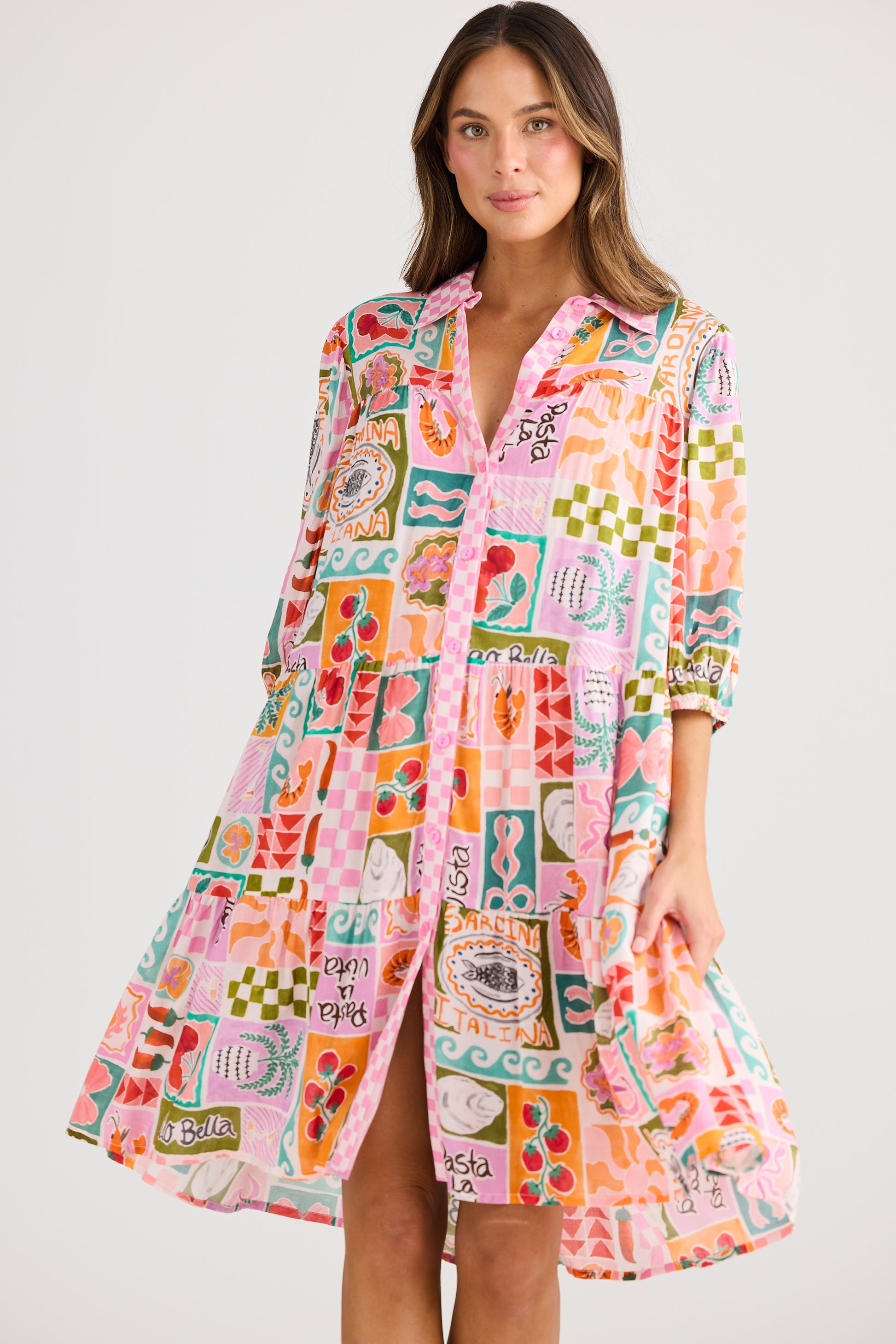 Holiday Fiji Dress - Sardinia Summer