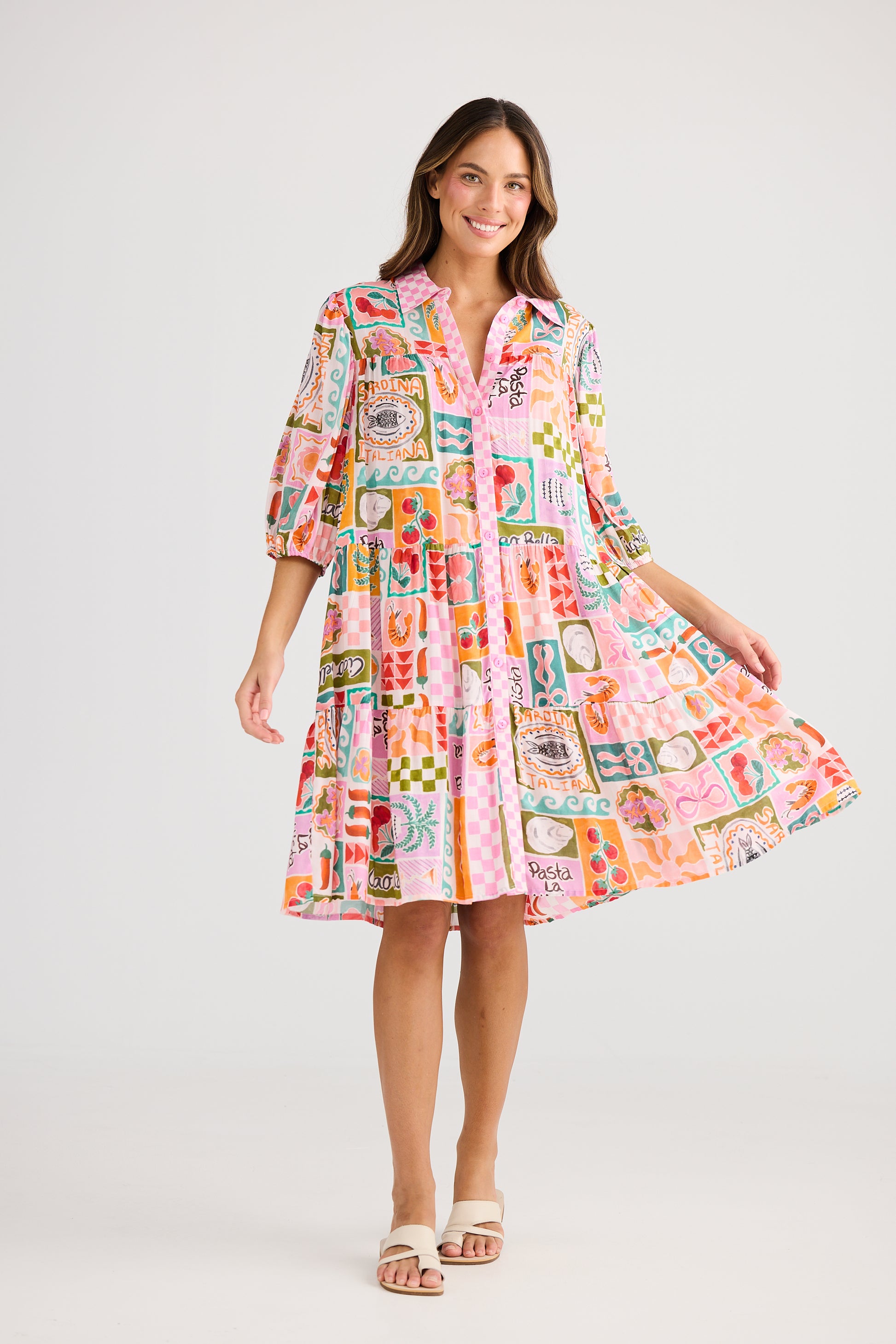 Holiday Fiji Dress - Sardinia Summer