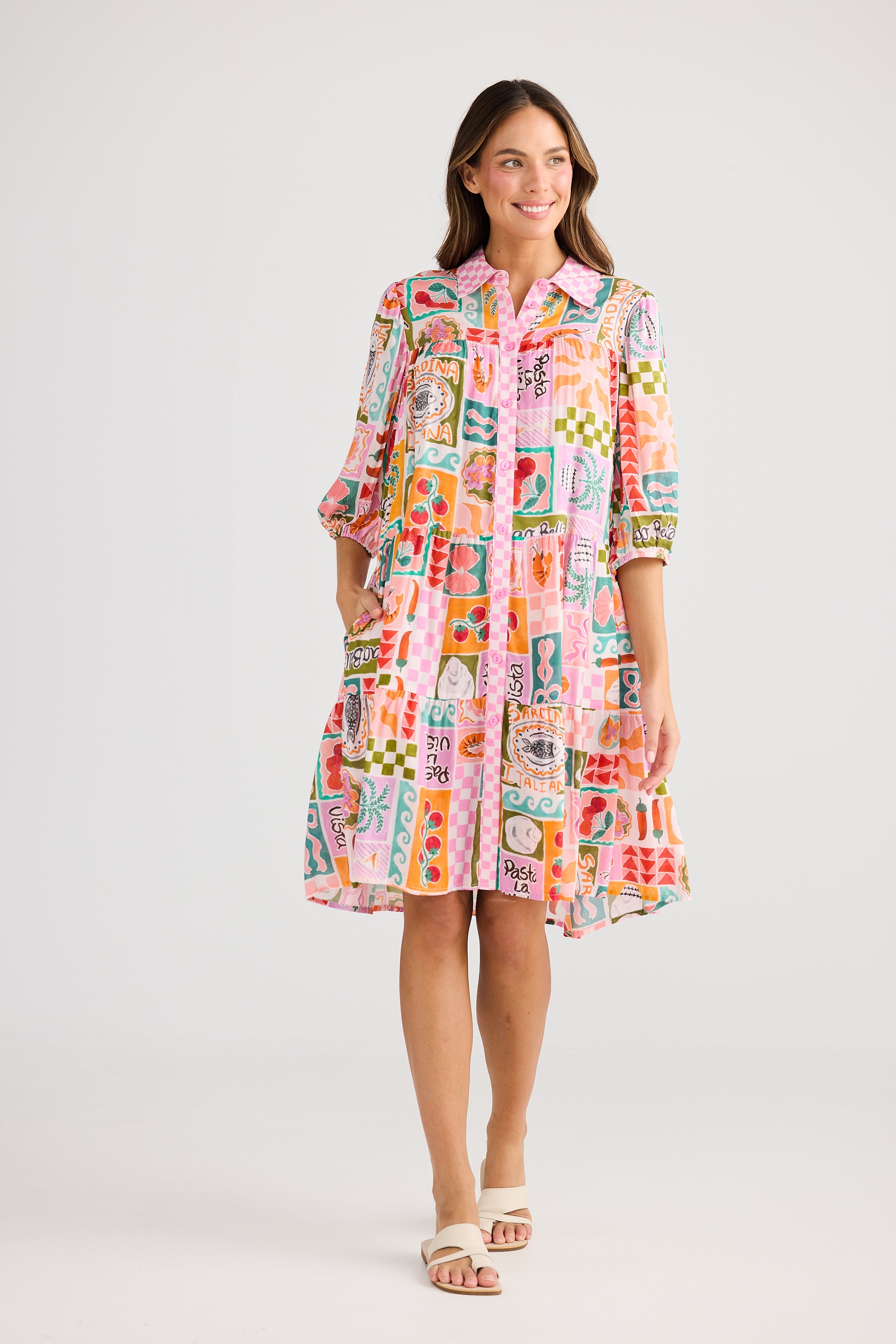 Holiday Fiji Dress - Sardinia Summer