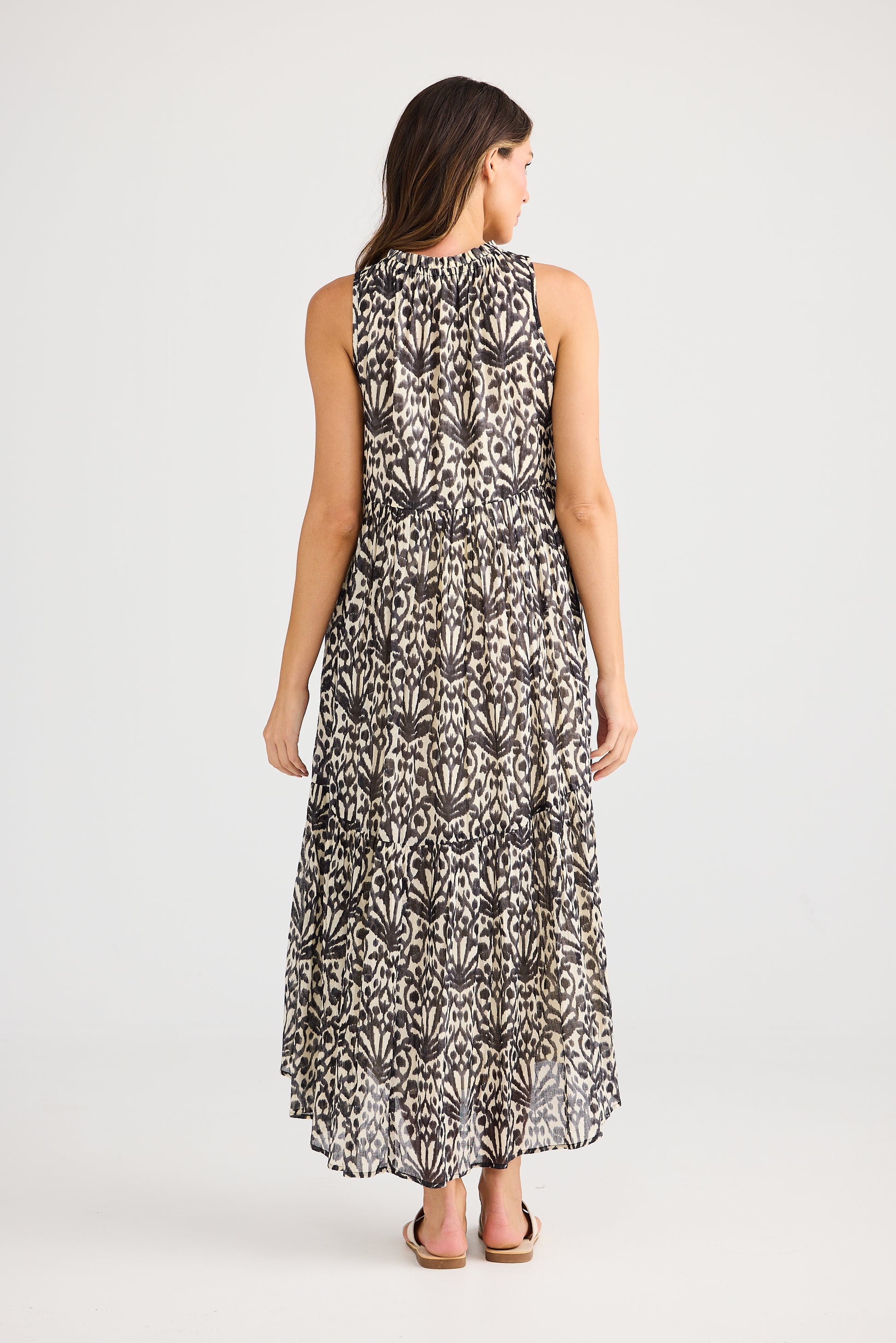 Holiday Margot Dress - Spring Fan