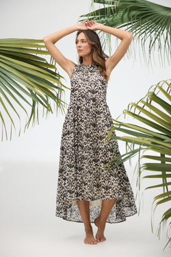 Collection of Holiday Margot Dress - Spring Fan in a gallery layout