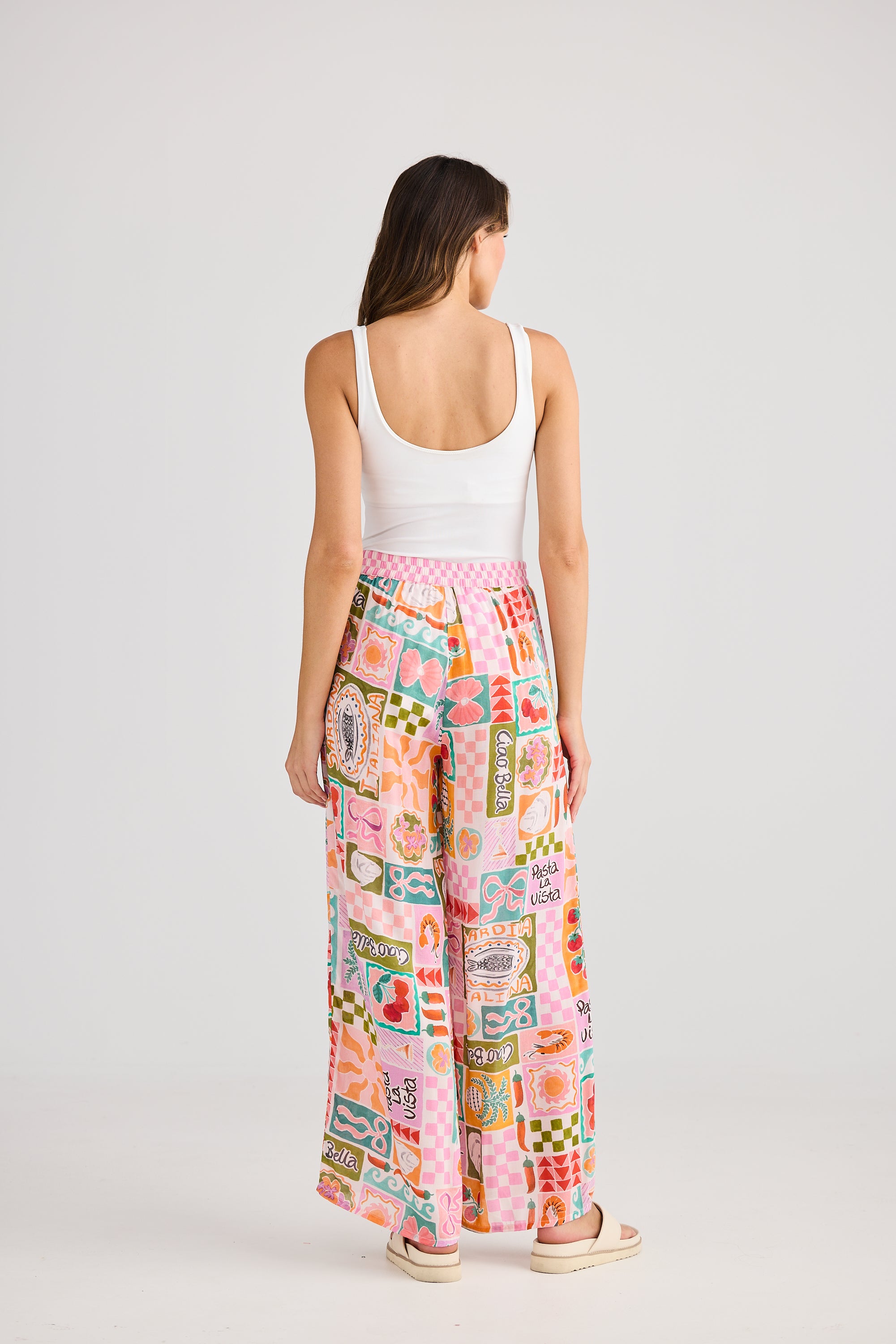 Collection of Holiday Alita Pant - Sardinia Summer in a gallery layout