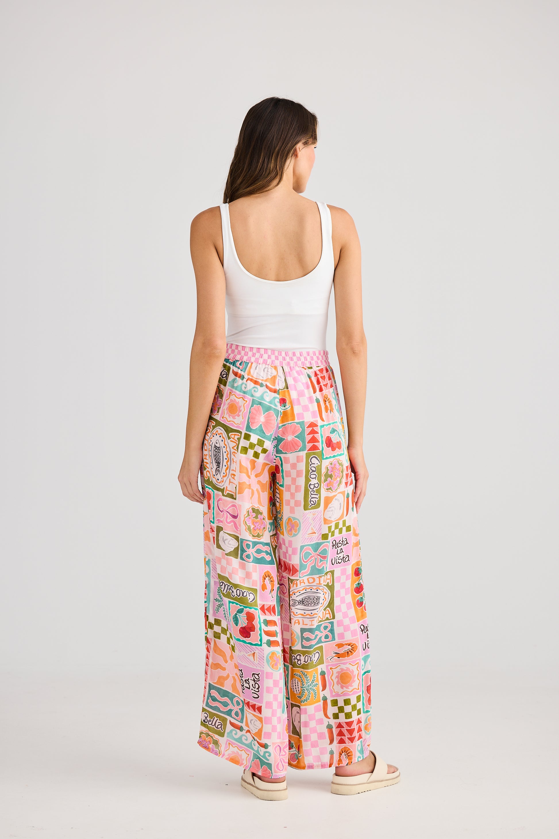 Holiday Alita Pant - Sardinia Summer