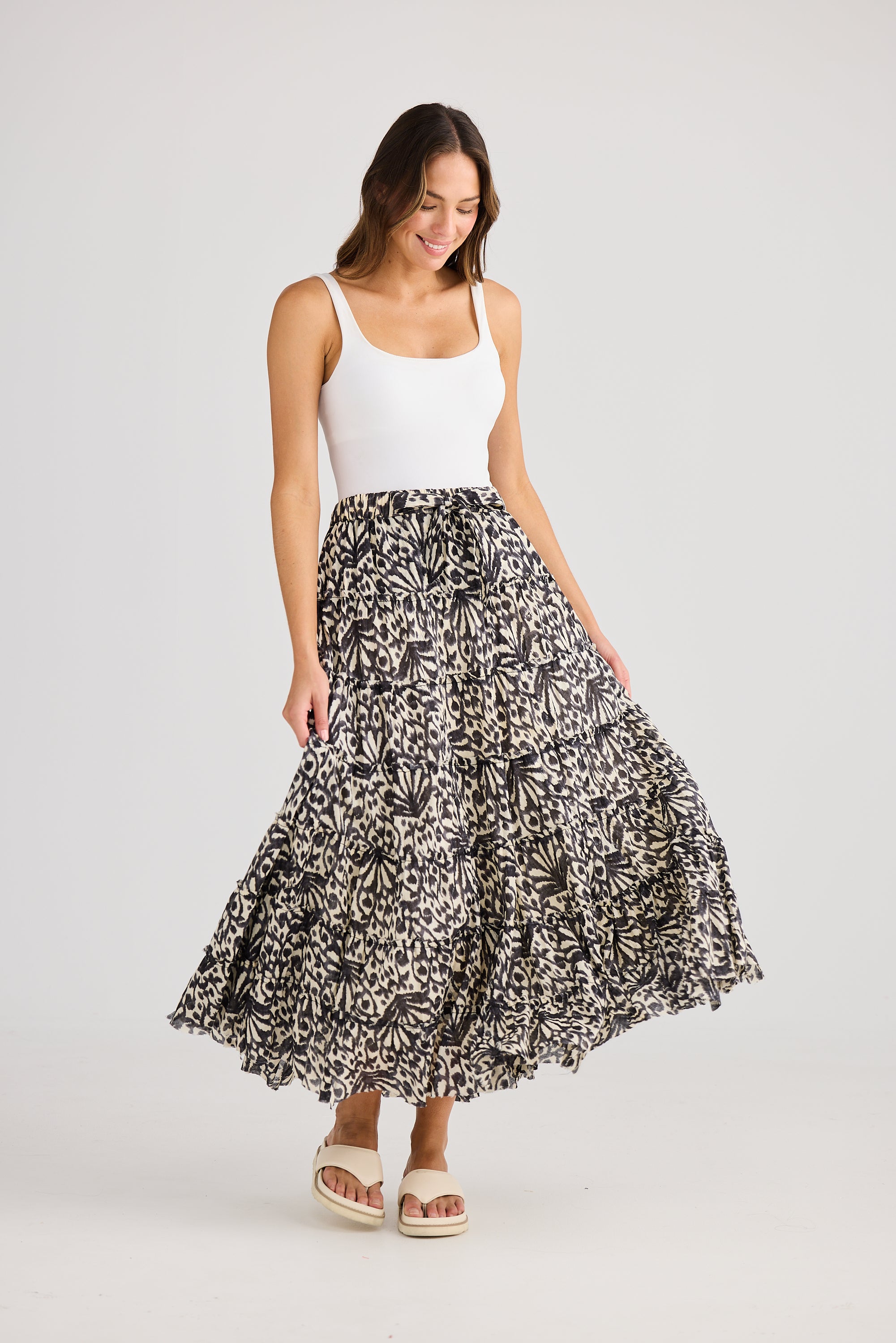 Collection of Holiday Vacation Skirt - Spring Fan in a gallery layout