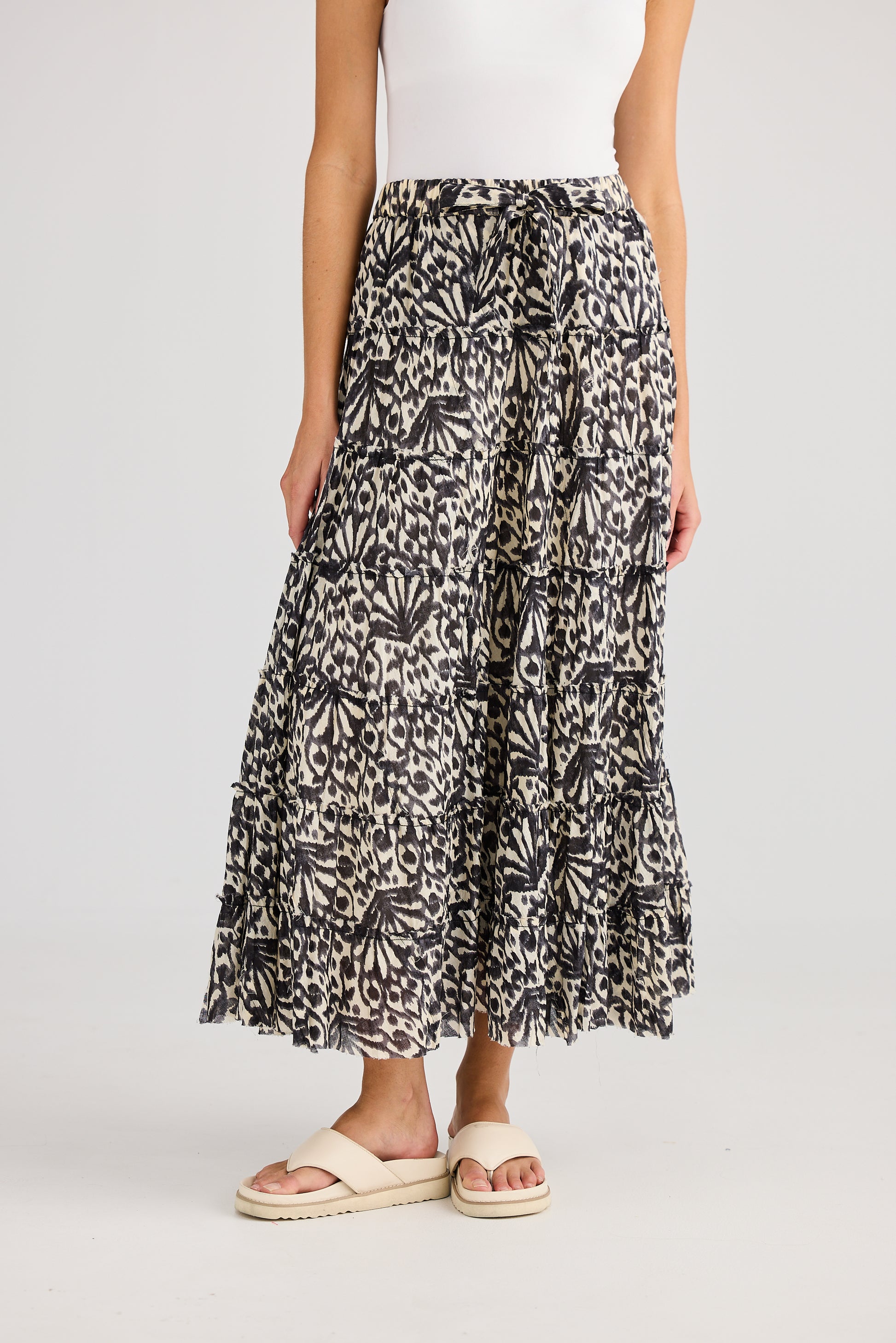 Holiday Vacation Skirt - Spring Fan