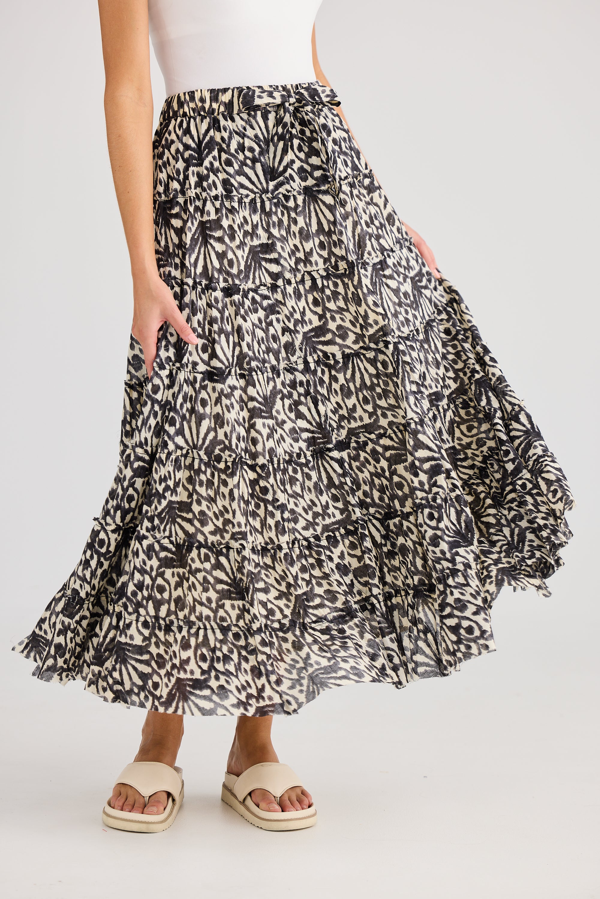 Collection of Holiday Vacation Skirt - Spring Fan in a gallery layout