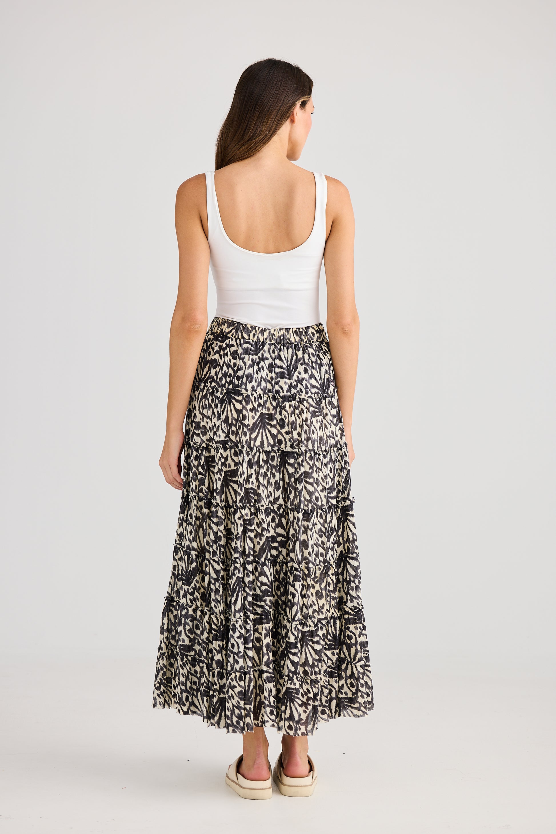 Holiday Vacation Skirt - Spring Fan