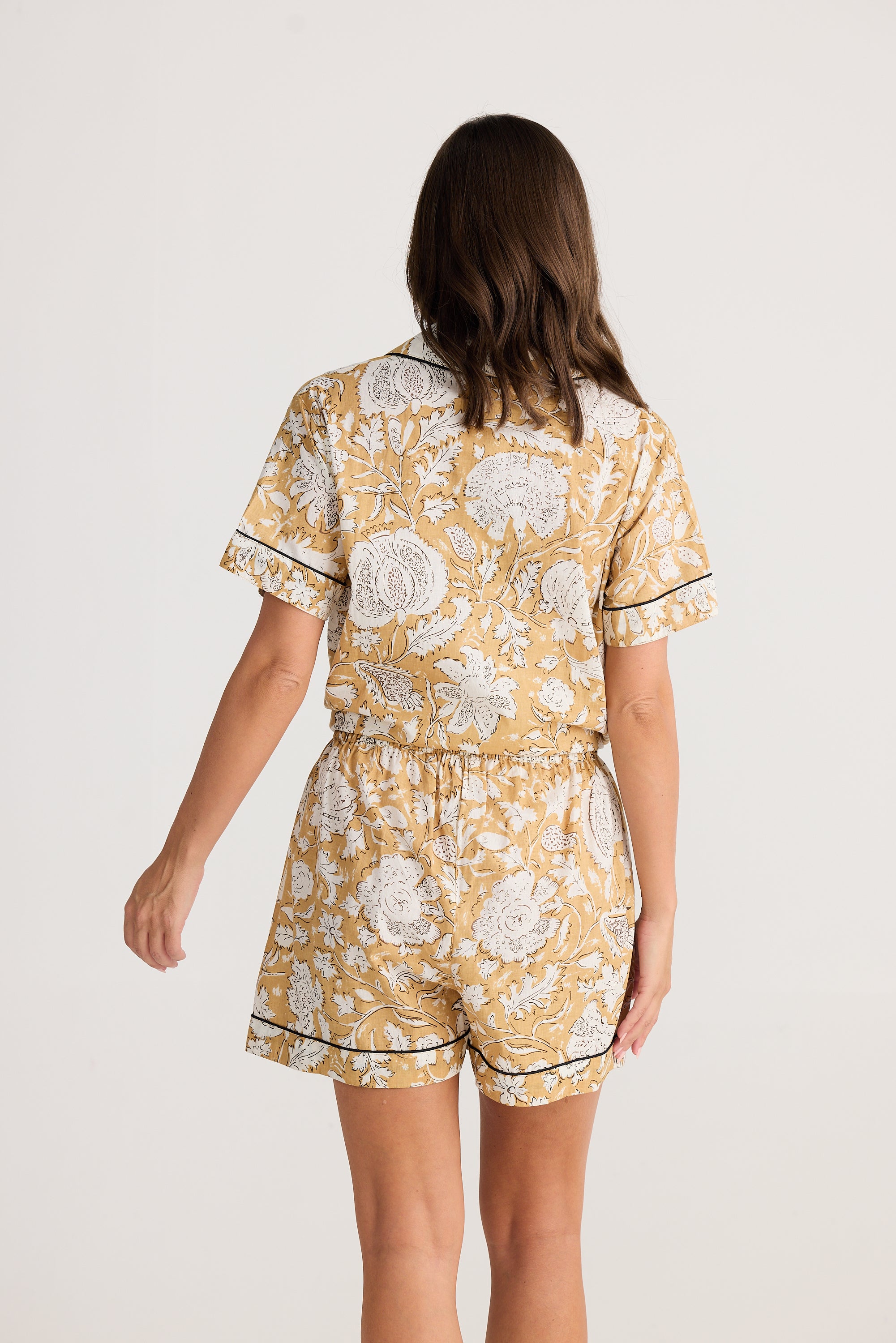 Collection of Holiday Life Namaste Pyjama Set - Paisley Print in a gallery layout