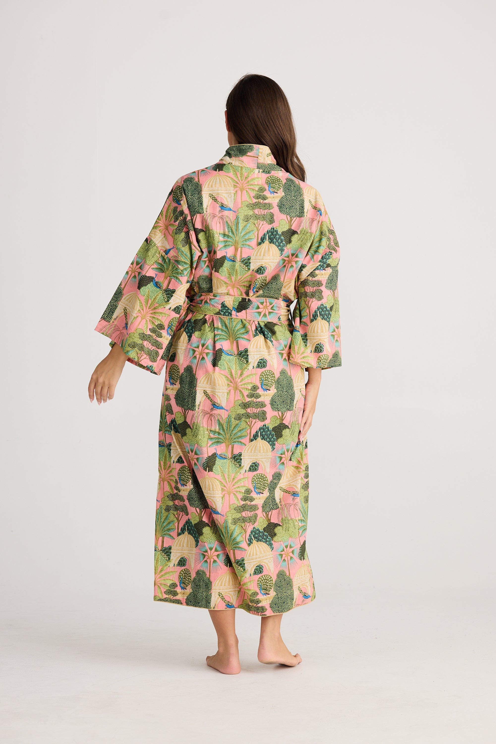 Collection of Holiday Life Namaste Robe - Zoya Print in a gallery layout