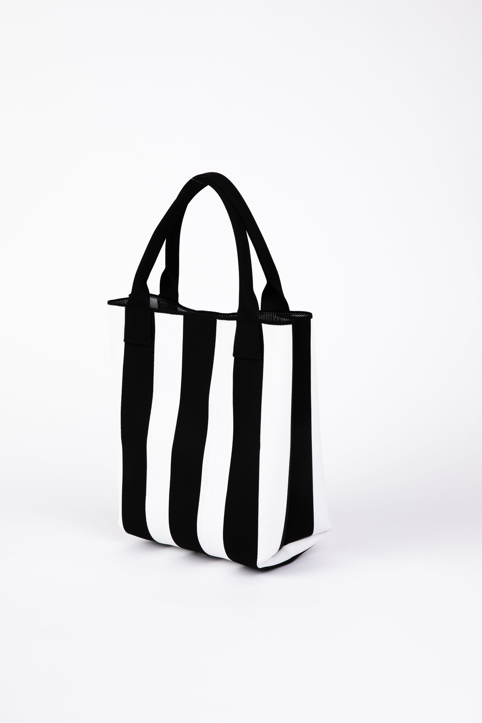 Holiday Rundle Tote - Black White