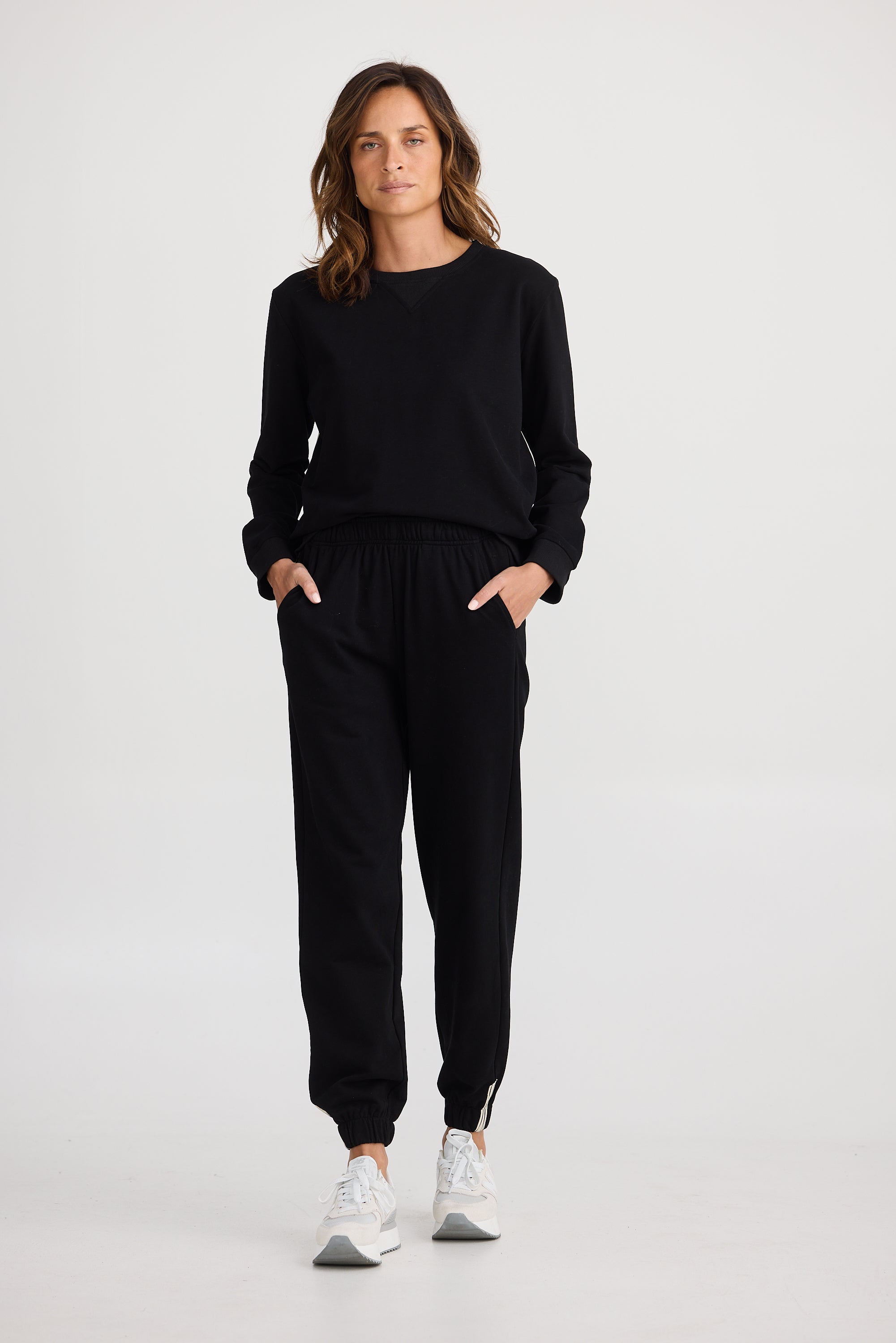 Collection of Homelove Walk Up Trackies - Black in a gallery layout