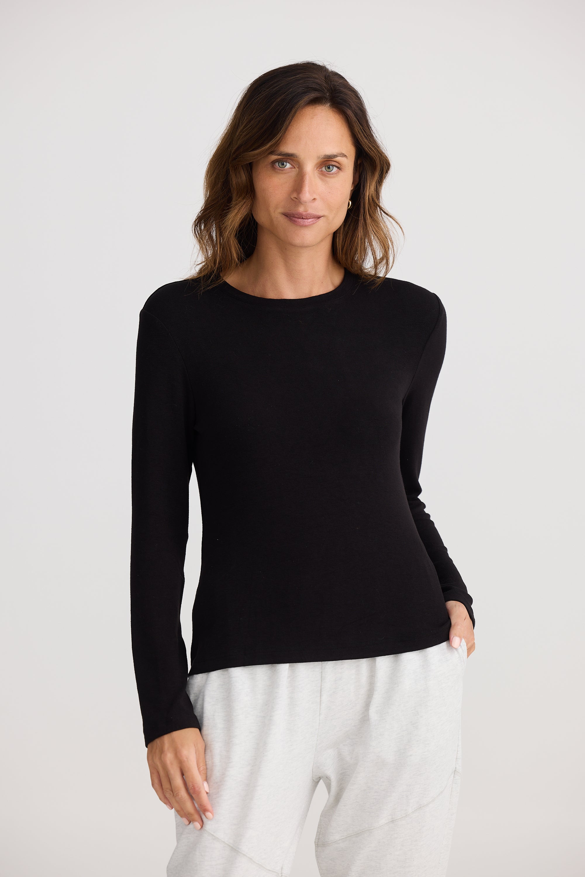 Collection of Homelove Stroll Top - Black in a gallery layout