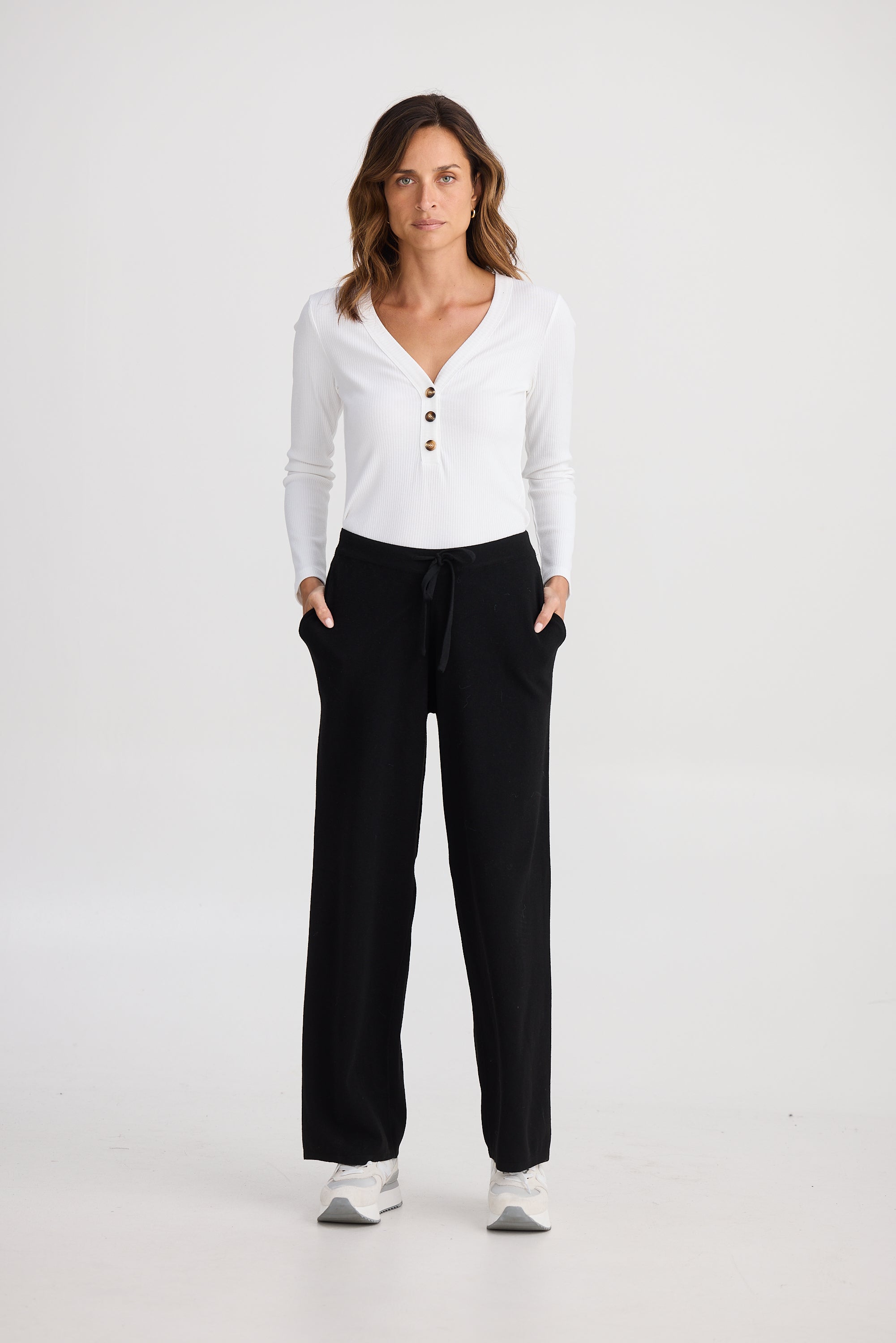 Collection of Homelove First Floor Pant - Black in a gallery layout