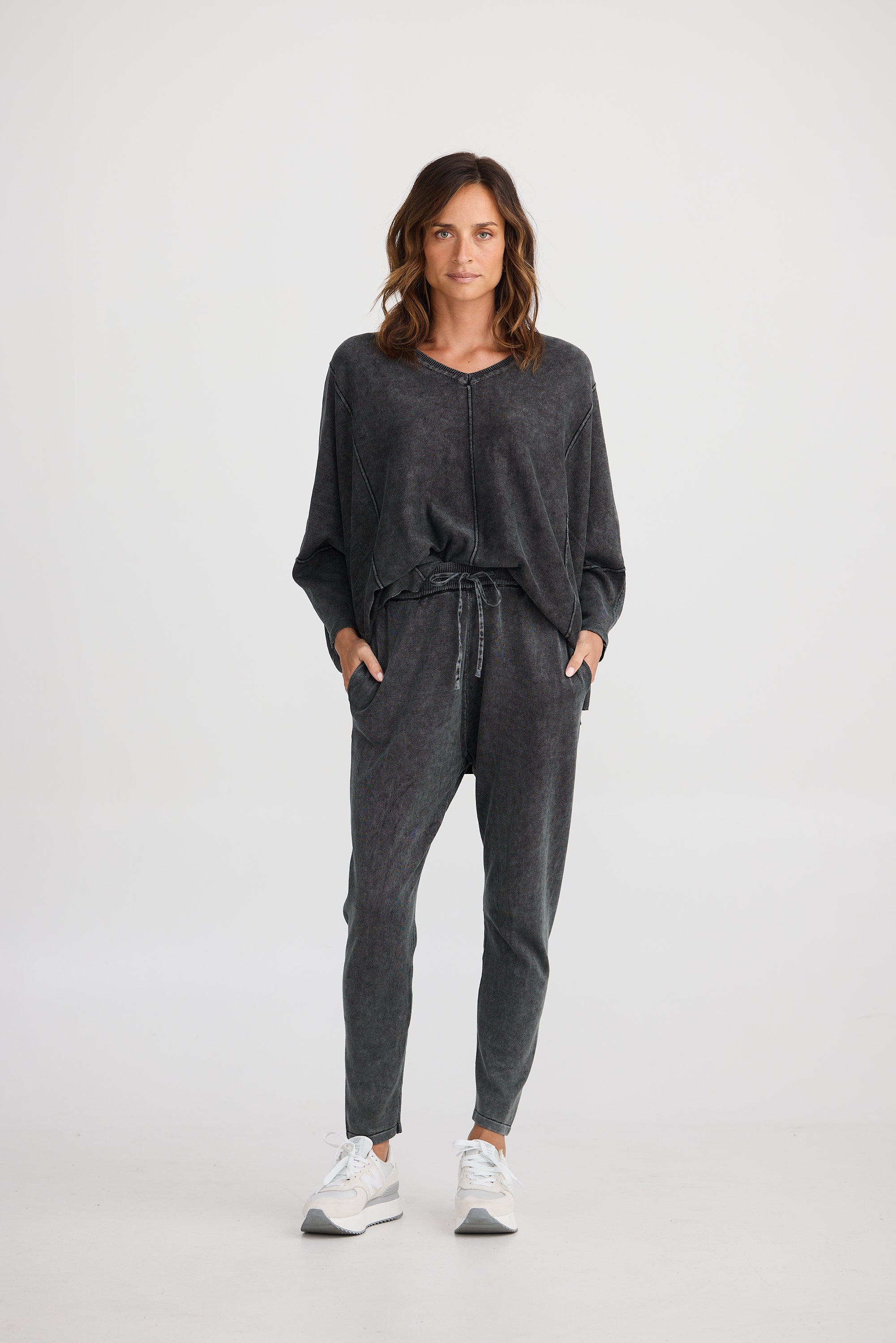 Collection of Homelove Woodside Pant - Black in a gallery layout