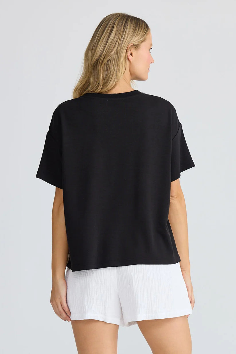 Collection of Homelove Free Time Tee - Black in a gallery layout