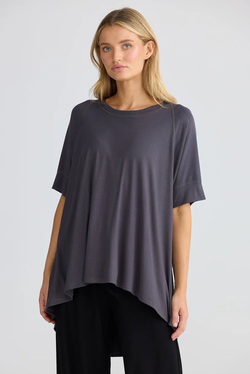 Homelove On the Move Tee - Charcoal
