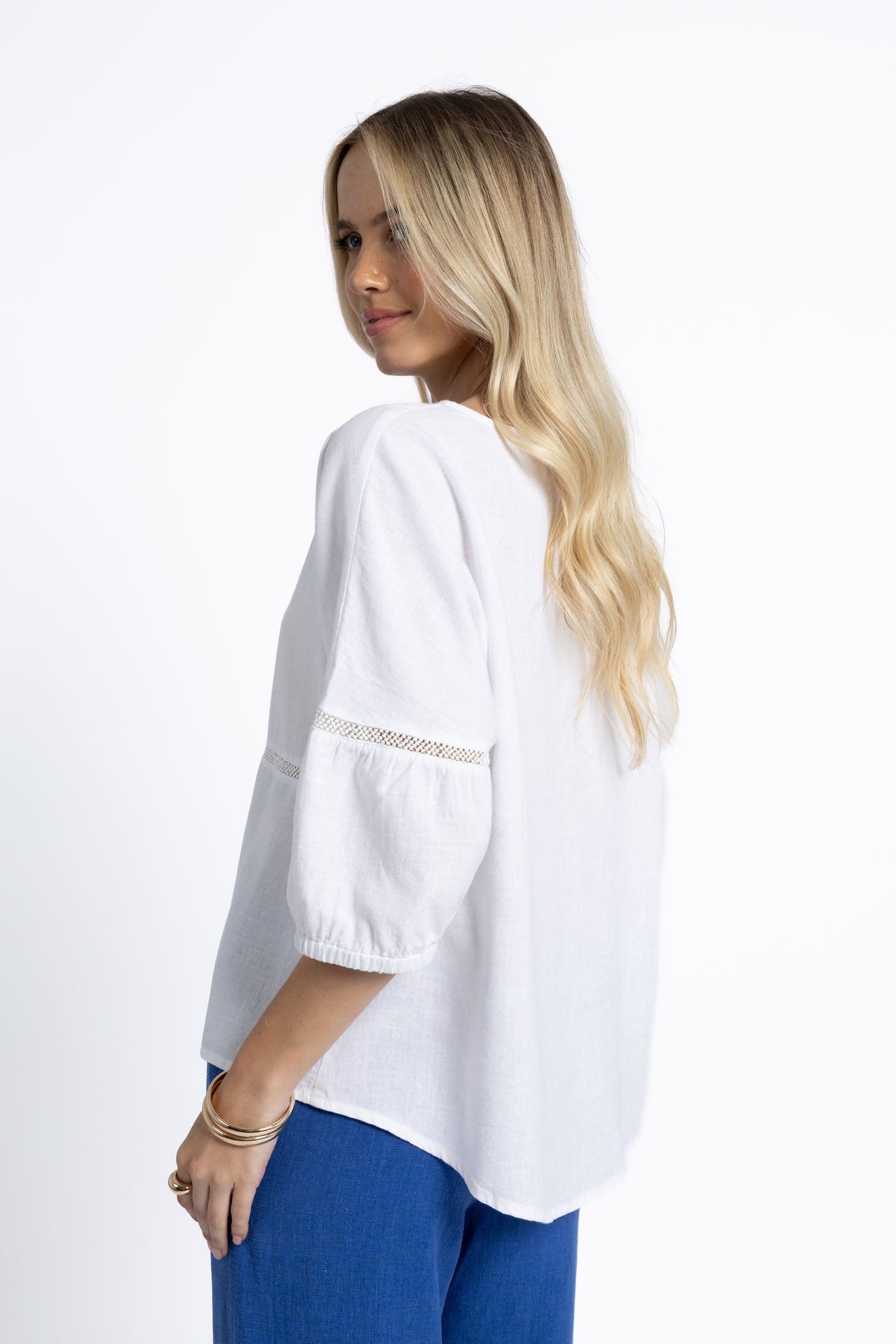 Humidity Millie Top - White