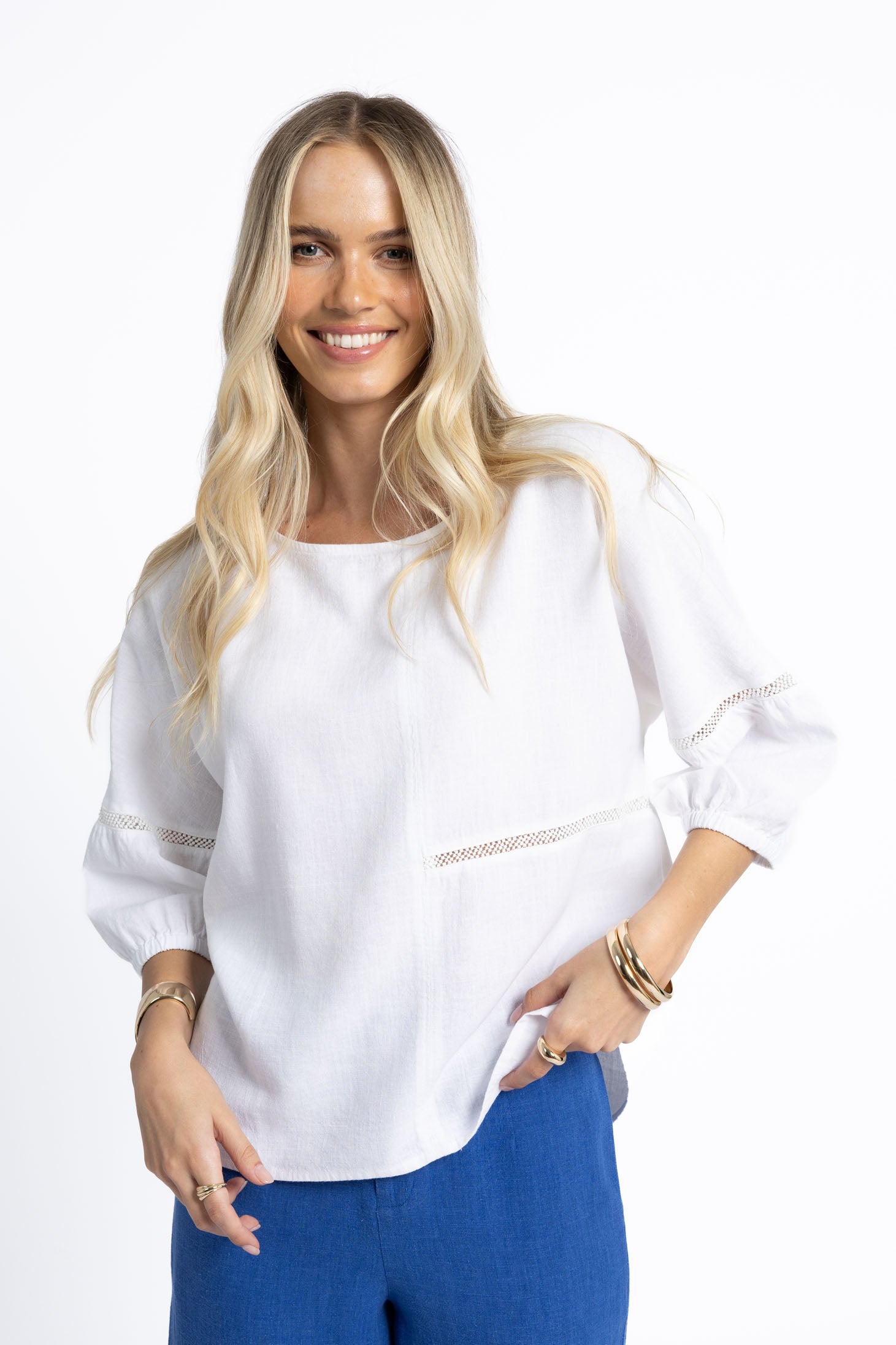 Humidity Millie Top - White