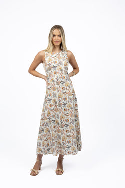 Collection of Humidity Willa Dress - Kaffir Print in a gallery layout